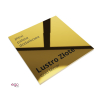 Plexi Lustro Złote