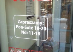 Oklejnie okien folią  ploterową 