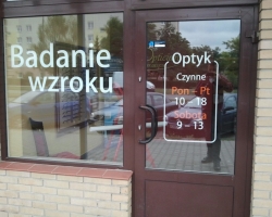 Oklejnie okien folią  ploterową 