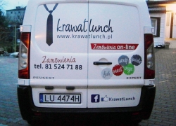 oklejanie-samochodow-krawat-lunch-lublin