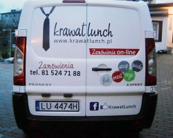 oklejanie-samochodow-krawat-lunch-lublin