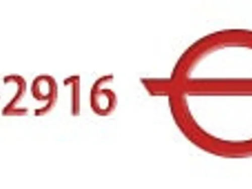 Laminat Interior LZ2916 — biała powierzchnia z czerwonym grawerem