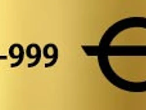 Laminat Laserthins LZ999 — złote lustro z czarnym grawerem