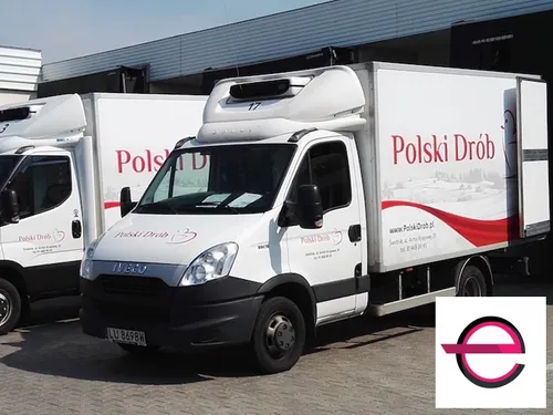 Samochody chłodnicze z logo Polski Drób