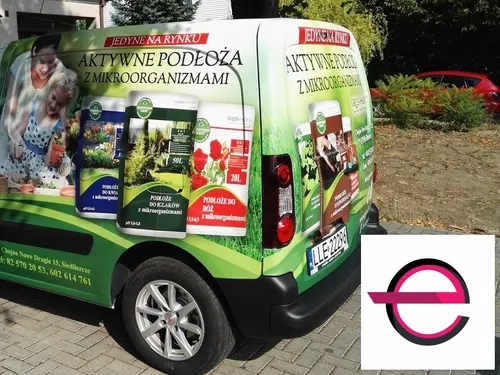 Kolorowe oklejenie Green Garden z ofertą podłoży