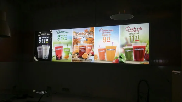 Kasetony z menu