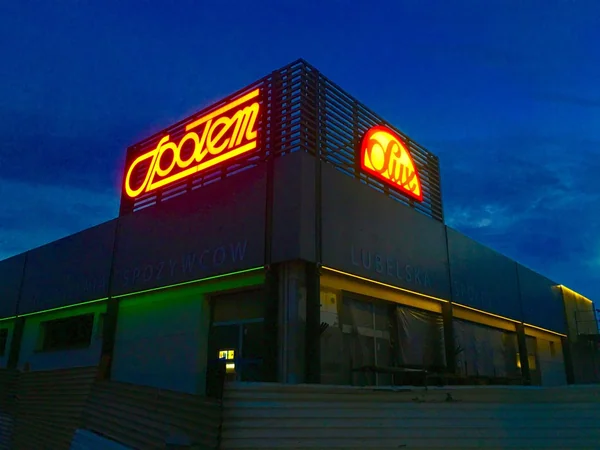 Logo świecące LED
