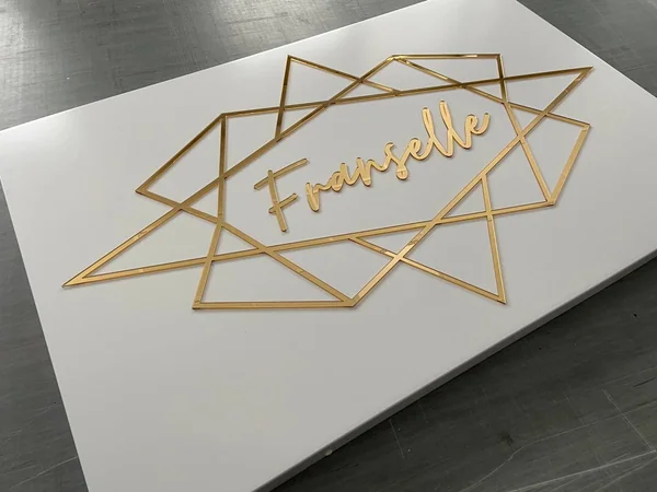 Eleganckie szyldy 3D