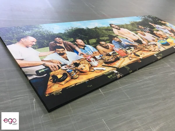 Panoramiczny wydruk fotografii na sztywnej płycie