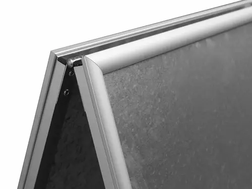 Górny narożnik aluminiowej ramy potykacza Slim