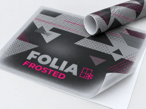 Folia Frosted — wizualizacja