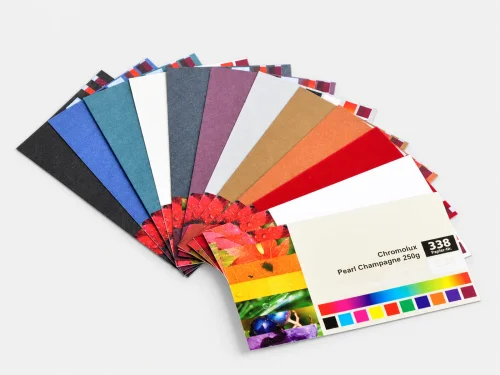 Wzornik kolorowych papierów ozdobnych Creative