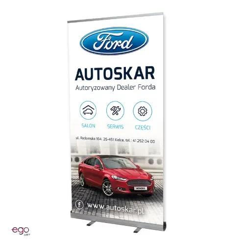Projekt rollupu dealera Ford Autoskar