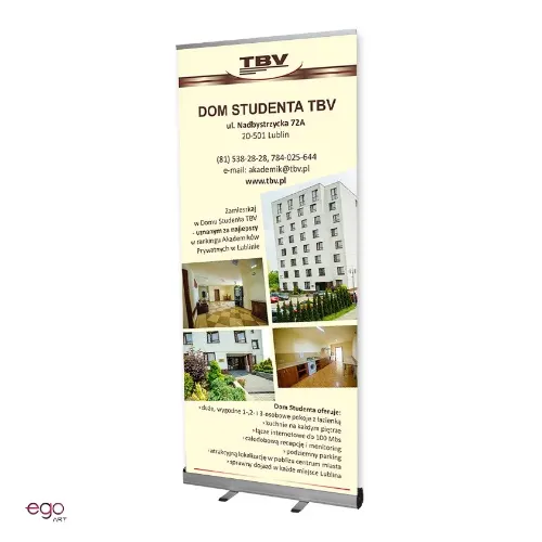 Rollup domu studenta TBV